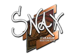 Sticker | Snax | Boston 2018 Sticker | Snax | Boston 2018