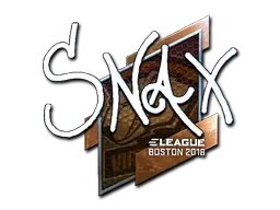 Sticker | Snax (Foil) | Boston 2018 Sticker | Snax (Foil) | Boston 2018