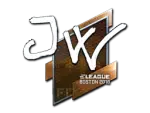 Sticker | JW (Foil) | Boston 2018