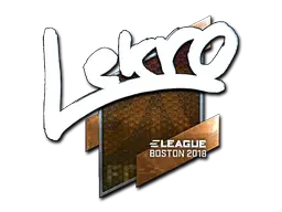 Sticker | Lekr0 (Foil) | Boston 2018 Sticker | Lekr0 (Foil) | Boston 2018