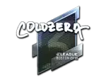 Sticker | coldzera (Foil) | Boston 2018