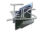 Sticker | felps (Foil) | Boston 2018
