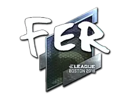 Sticker | fer (Foil) | Boston 2018 Sticker | fer (Foil) | Boston 2018