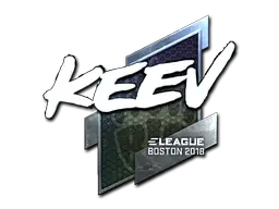 Sticker | keev (Foil) | Boston 2018 Sticker | keev (Foil) | Boston 2018