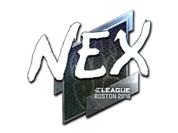Sticker | nex (Foil) | Boston 2018 Sticker | nex (Foil) | Boston 2018
