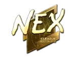 Sticker | nex (Gold) | Boston 2018