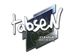 Sticker | tabseN (Foil) | Boston 2018