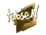 Sticker | tabseN (Gold) | Boston 2018