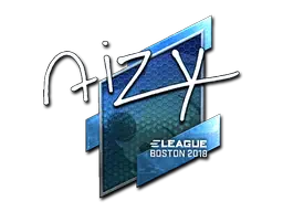 Sticker | aizy (Foil) | Boston 2018 Sticker | aizy (Foil) | Boston 2018