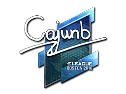 Sticker | cajunb (Foil) | Boston 2018 Sticker | cajunb (Foil) | Boston 2018