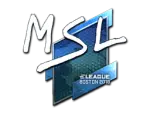 Sticker | MSL (Foil) | Boston 2018