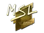 Sticker | MSL (Gold) | Boston 2018