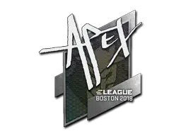 Sticker | apEX | Boston 2018 Sticker | apEX | Boston 2018