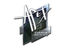 Sticker | apEX (Foil) | Boston 2018 Sticker | apEX (Foil) | Boston 2018