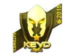 Sticker | Keyd Stars (Gold) | Katowice 2015