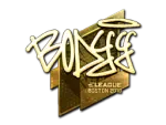 Sticker | bodyy (Gold) | Boston 2018