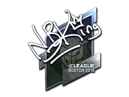 Sticker | NBK- (Foil) | Boston 2018