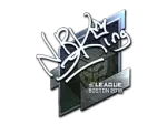 Sticker | NBK- (Foil) | Boston 2018
