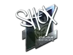 Sticker | shox (Foil) | Boston 2018