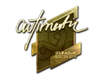 Sticker | autimatic (Gold) | Boston 2018