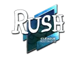 Sticker | RUSH (Foil) | Boston 2018