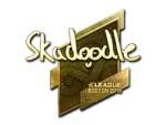 Sticker | Skadoodle (Gold) | Boston 2018