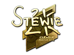 Sticker | Stewie2K (Gold) | Boston 2018 Sticker | Stewie2K (Gold) | Boston 2018