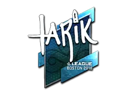 Sticker | tarik (Foil) | Boston 2018