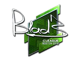 Sticker | B1ad3 (Foil) | Boston 2018 Sticker | B1ad3 (Foil) | Boston 2018