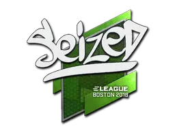 Sticker | seized | Boston 2018 Sticker | seized | Boston 2018