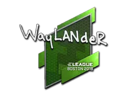 Sticker | wayLander | Boston 2018 Sticker | wayLander | Boston 2018