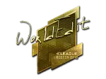Sticker | WorldEdit (Gold) | Boston 2018