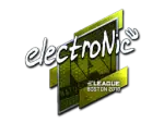 Sticker | electronic (Foil) | Boston 2018