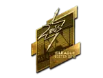 Sticker | Zeus (Gold) | Boston 2018