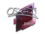 Sticker | oskar (Foil) | Boston 2018