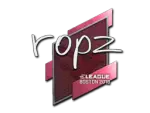 Sticker | ropz | Boston 2018