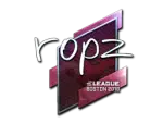 Sticker | ropz (Foil) | Boston 2018