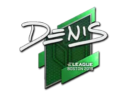 Sticker | denis | Boston 2018 Sticker | denis | Boston 2018