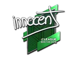 Sticker | innocent | Boston 2018 Sticker | innocent | Boston 2018