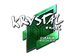 Sticker | kRYSTAL (Foil) | Boston 2018 Sticker | kRYSTAL (Foil) | Boston 2018