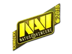 Sticker | Natus Vincere (Gold) | Katowice 2015