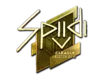 Sticker | Spiidi (Gold) | Boston 2018