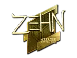 Sticker | zehN (Gold) | Boston 2018