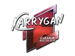 Sticker | karrigan (Foil) | Boston 2018 Sticker | karrigan (Foil) | Boston 2018