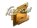 Sticker | karrigan (Gold) | Boston 2018