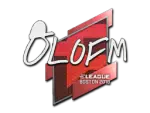Sticker | olofmeister | Boston 2018