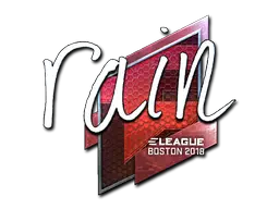 Sticker | rain (Foil) | Boston 2018 Sticker | rain (Foil) | Boston 2018