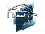 Sticker | keshandr (Foil) | Boston 2018