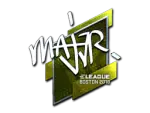 Sticker | MAJ3R (Foil) | Boston 2018