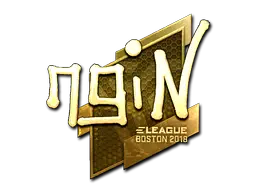 Sticker | ngiN (Gold) | Boston 2018 Sticker | ngiN (Gold) | Boston 2018